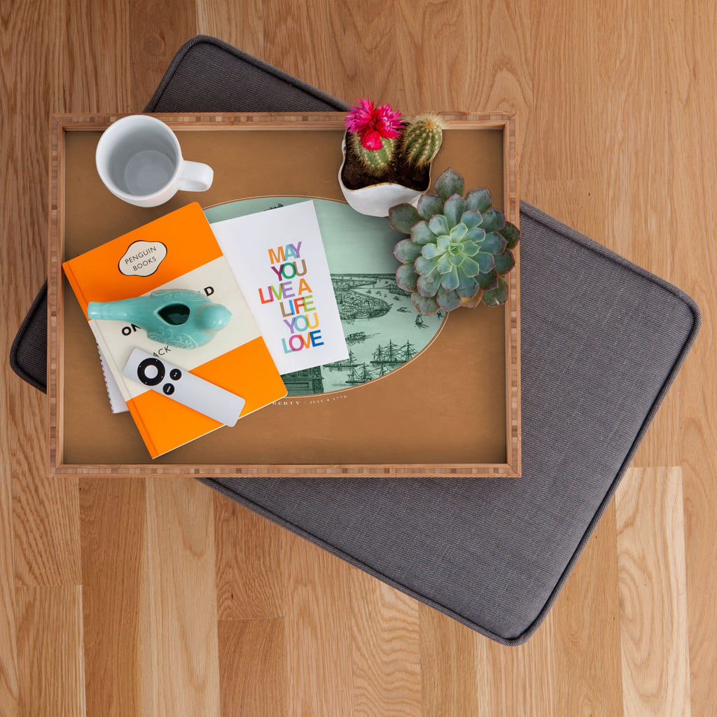 DENY Designs yonkers liberty Rectangular Tray