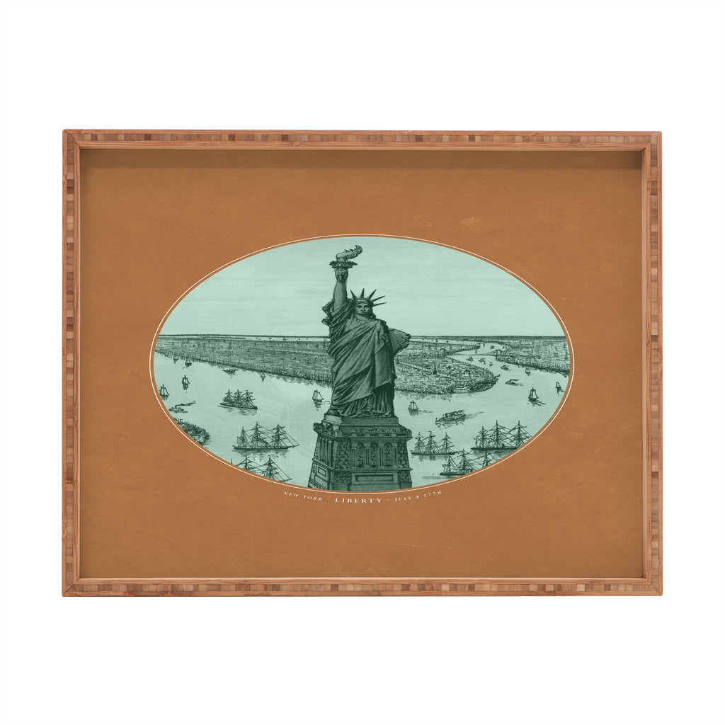 DENY Designs yonkers liberty Rectangular Tray
