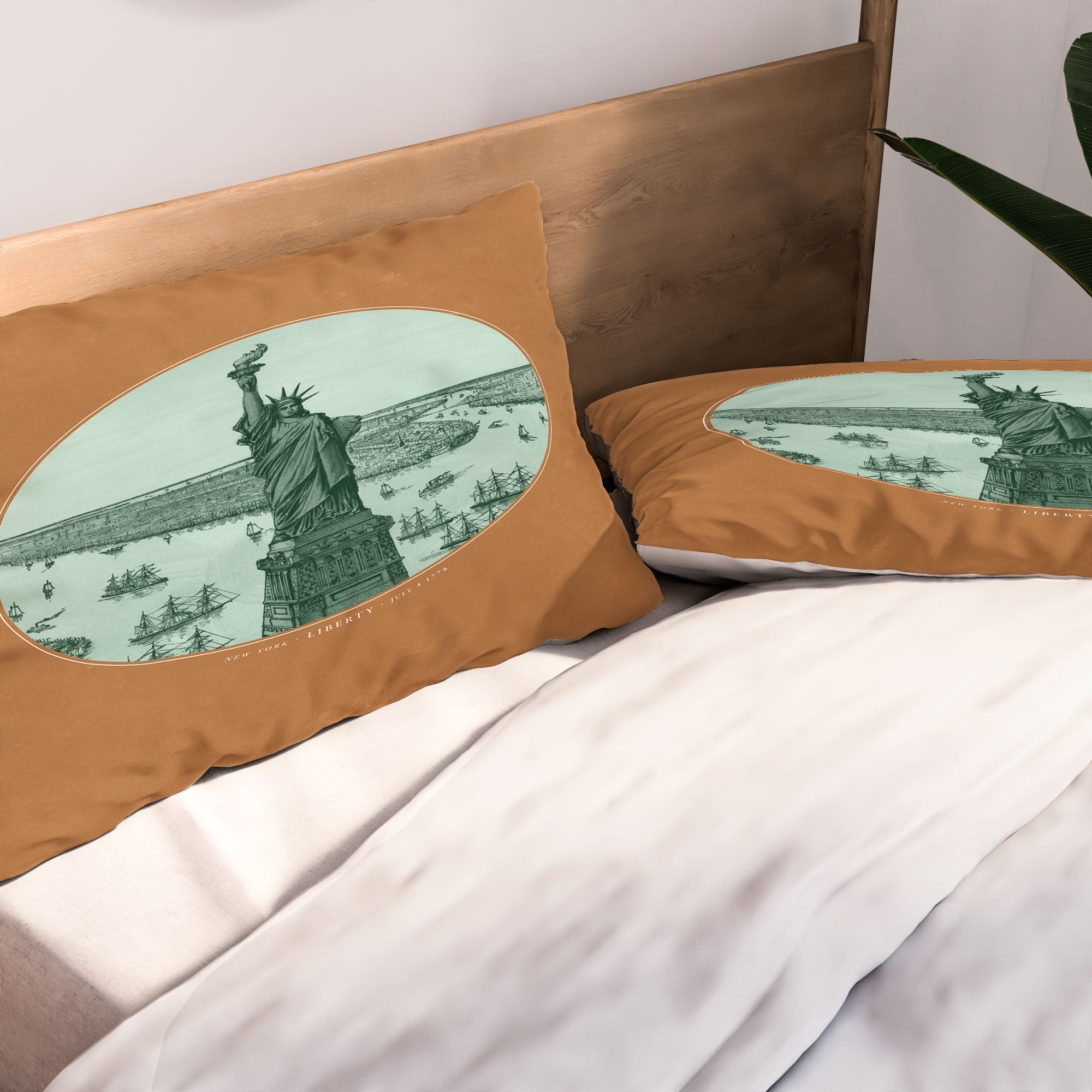 DENY Designs yonkers liberty Pillow Shams