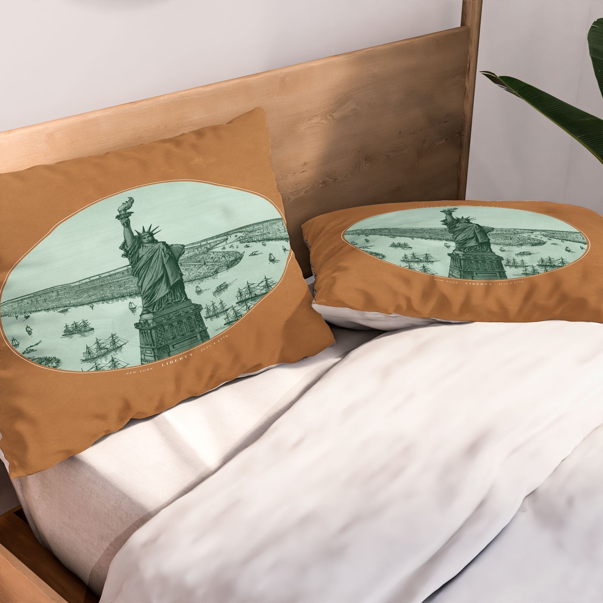 DENY Designs yonkers liberty Pillow Shams