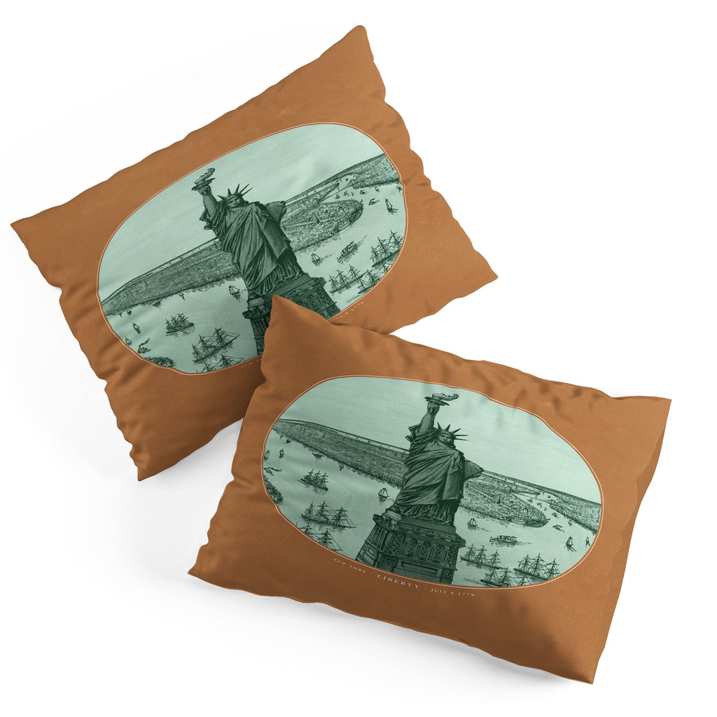 DENY Designs yonkers liberty Pillow Shams