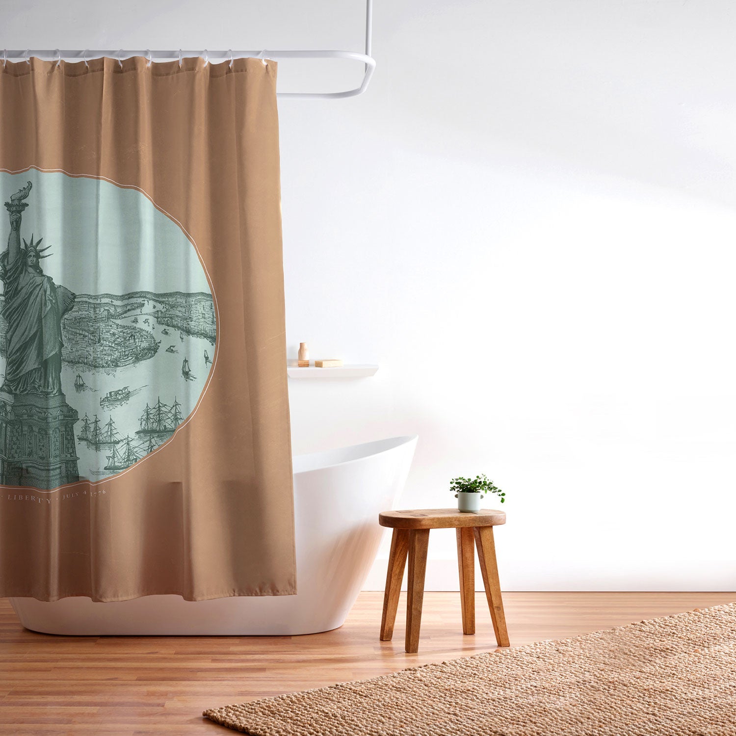 DENY Designs yonkers liberty Shower Curtain