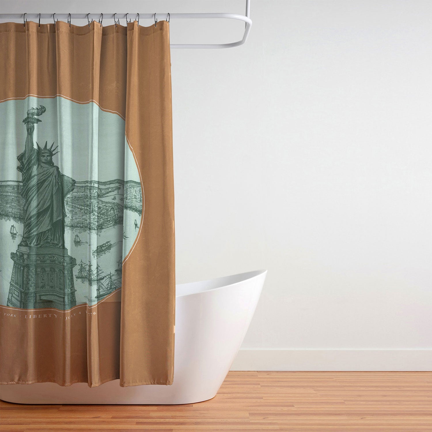 DENY Designs yonkers liberty Shower Curtain