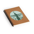 DENY Designs yonkers liberty Spiral Notebook