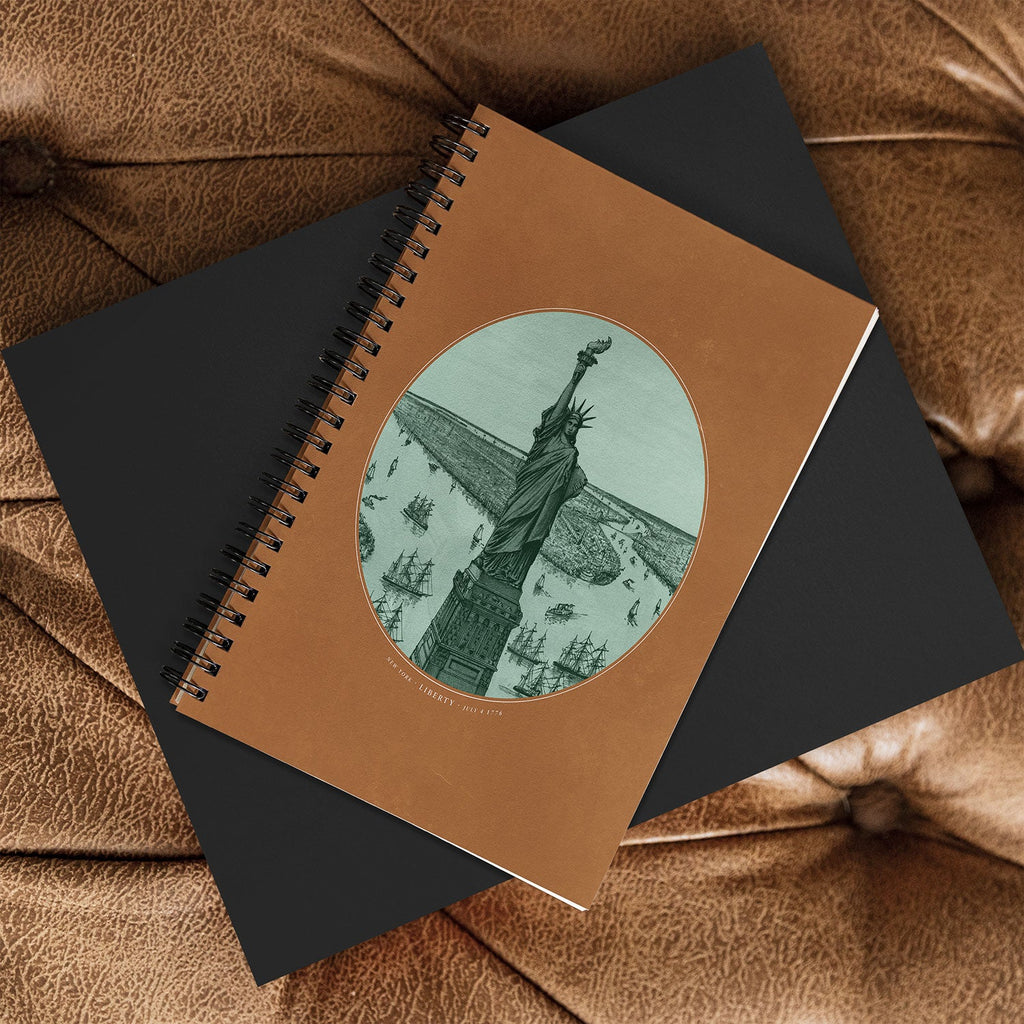 DENY Designs yonkers liberty Spiral Notebook