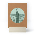 DENY Designs yonkers liberty Mini Art Print
