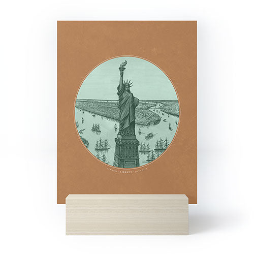 DENY Designs yonkers liberty Mini Art Print