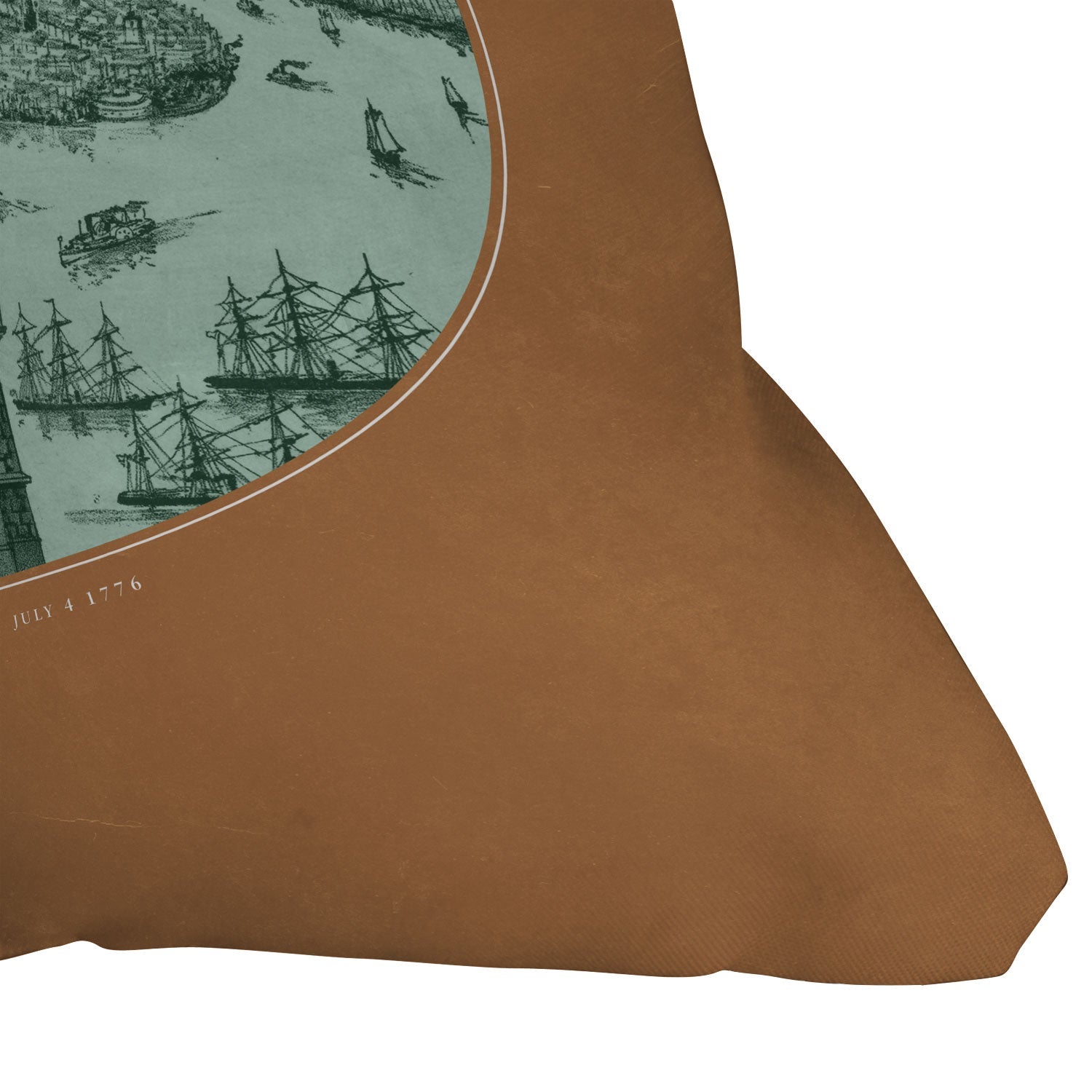 DENY Designs yonkers liberty Throw Pillow