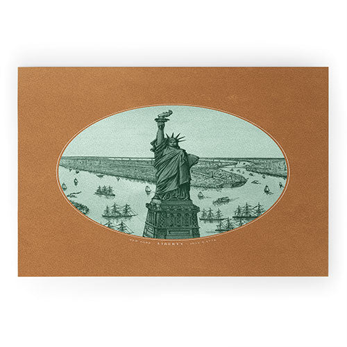 DENY Designs yonkers liberty Welcome Mat