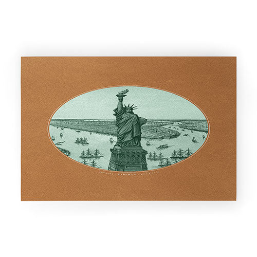 DENY Designs yonkers liberty Welcome Mat