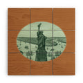 DENY Designs yonkers liberty Wood Wall Mural