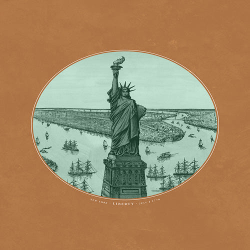 DENY Designs yonkers liberty Shower Curtain