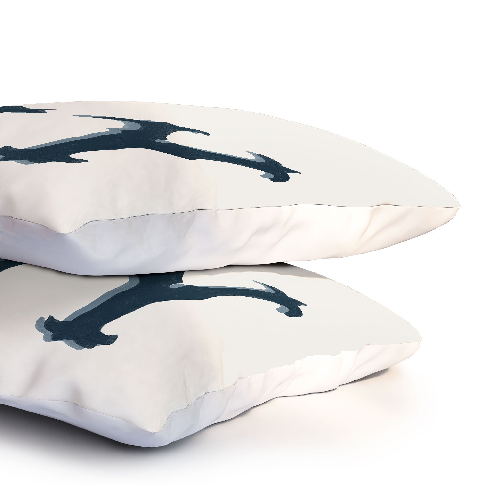 DENY Designs yonkers ny cream Pillow Shams