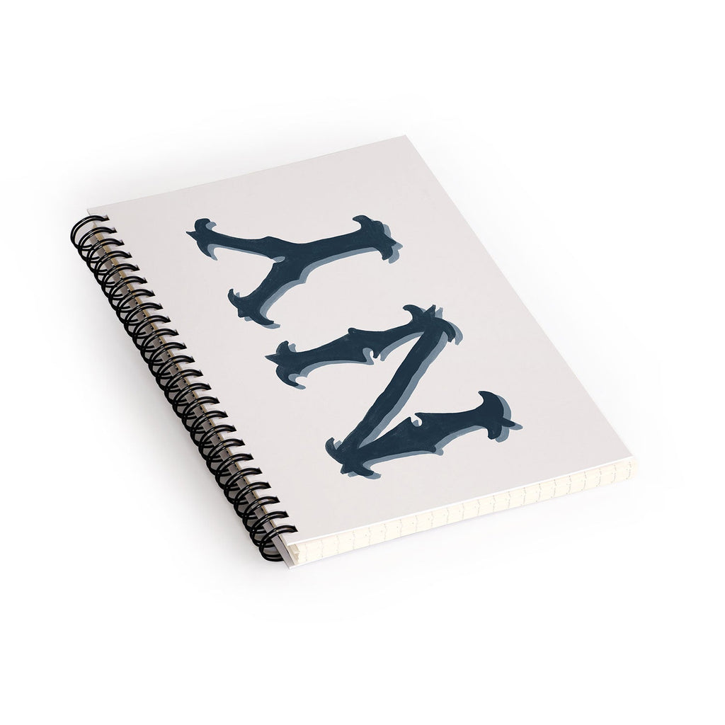 DENY Designs yonkers ny cream Spiral Notebook