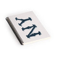 DENY Designs yonkers ny cream Spiral Notebook