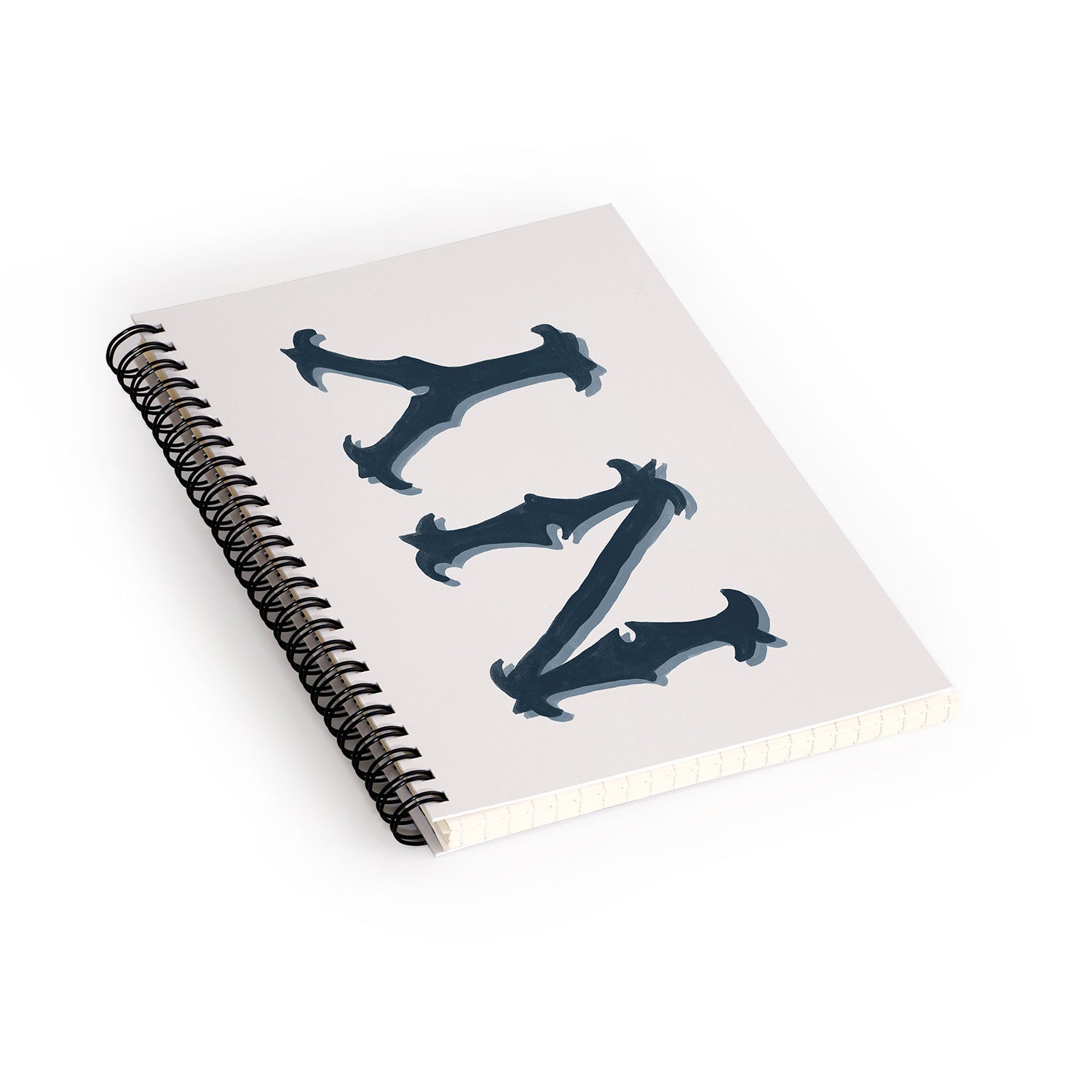 DENY Designs yonkers ny cream Spiral Notebook