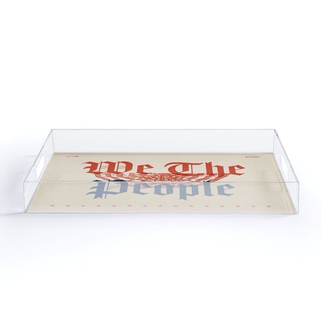 DENY Designs We The People ii Acrylic Tray