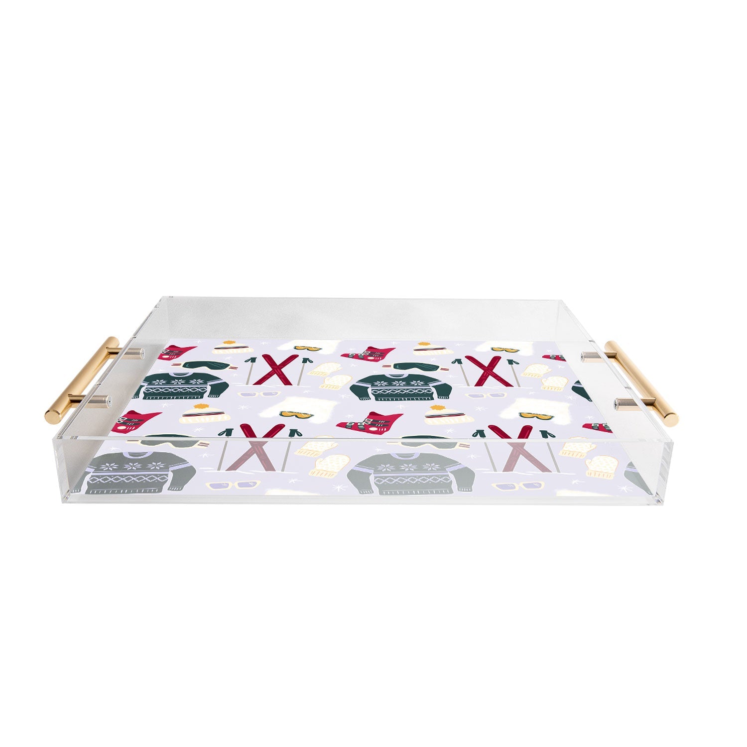 Design by Spark Apres Ski Style Acrylic Tray
