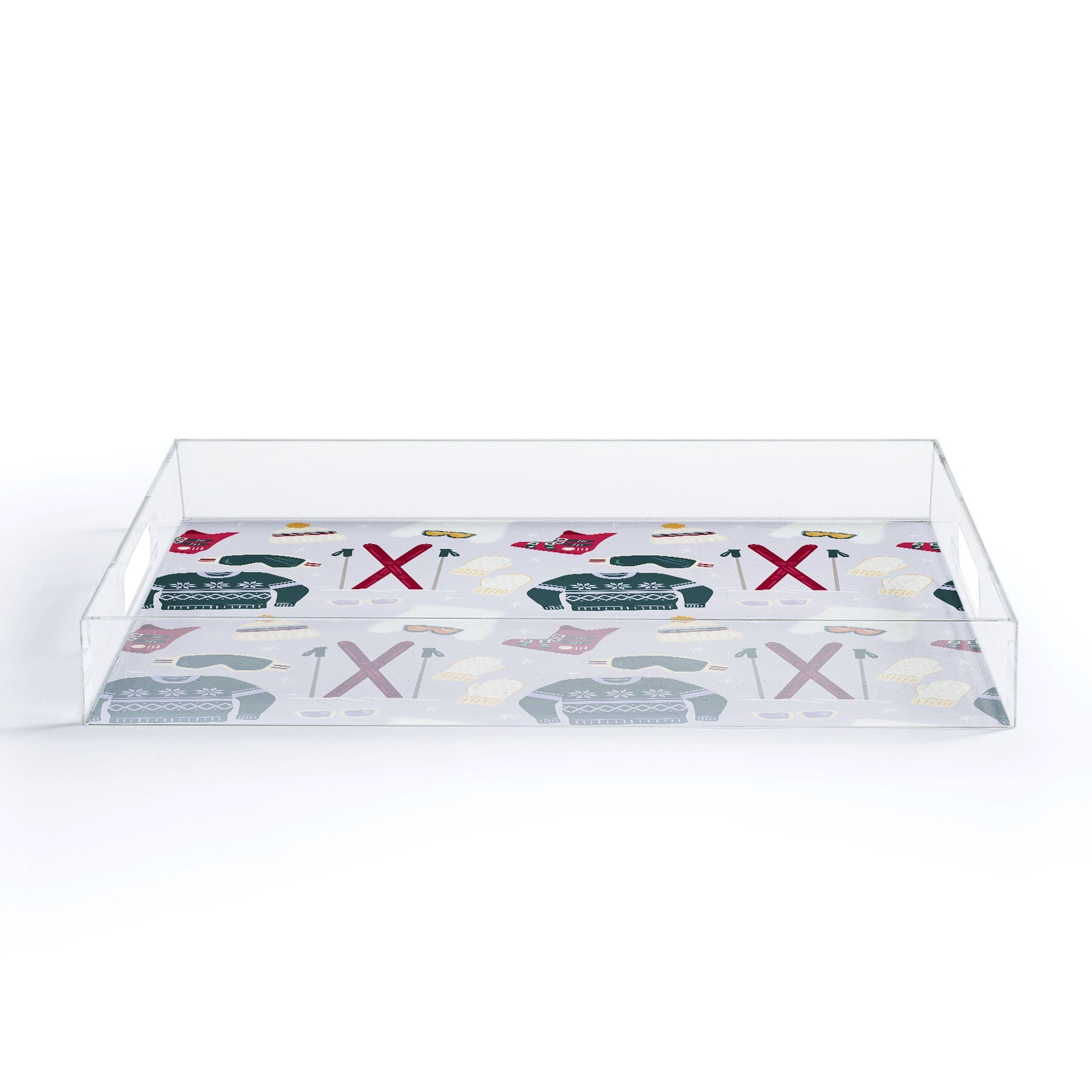 Design by Spark Apres Ski Style Acrylic Tray