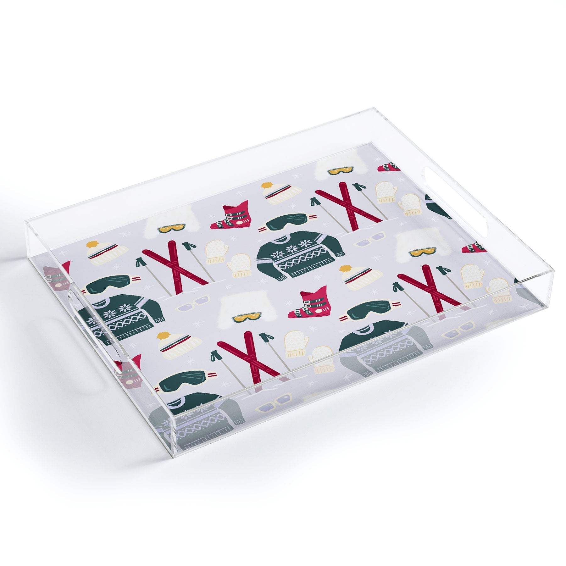 Design by Spark Apres Ski Style Acrylic Tray