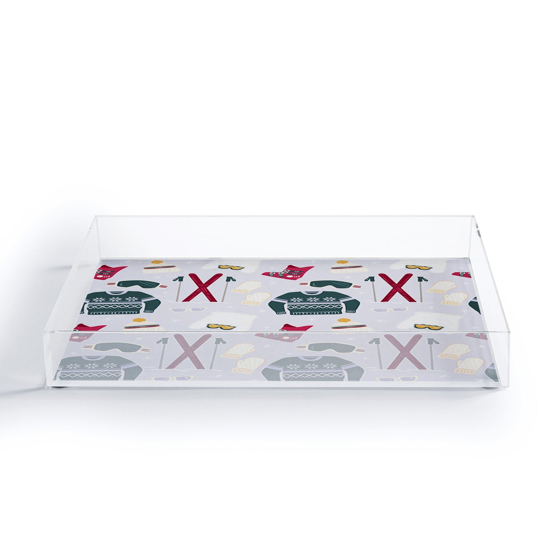 Design by Spark Apres Ski Style Acrylic Tray