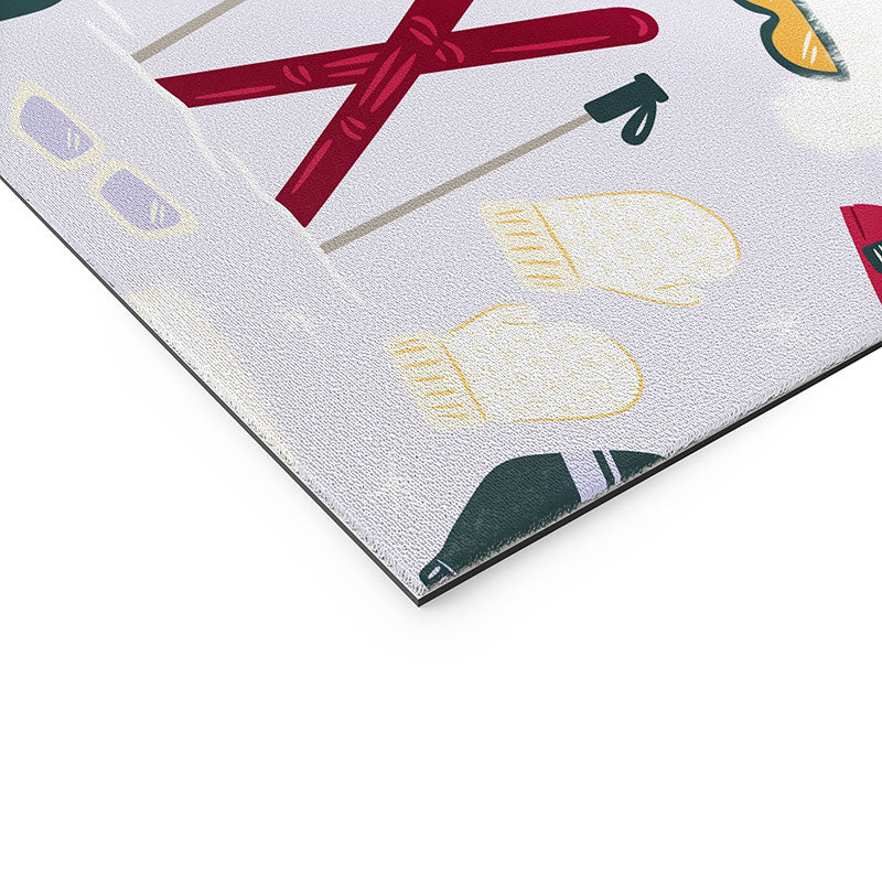 Design by Spark Apres Ski Style Welcome Mat
