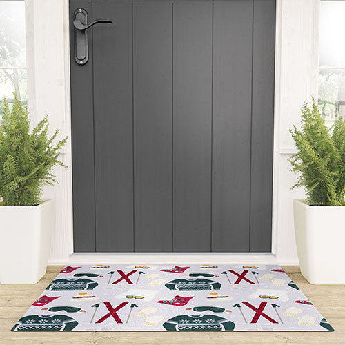 Design by Spark Apres Ski Style Welcome Mat