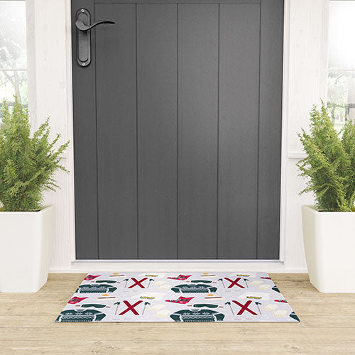 Design by Spark Apres Ski Style Welcome Mat