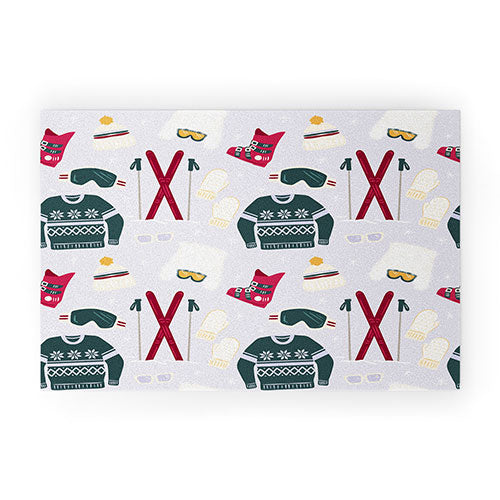 Design by Spark Apres Ski Style Welcome Mat