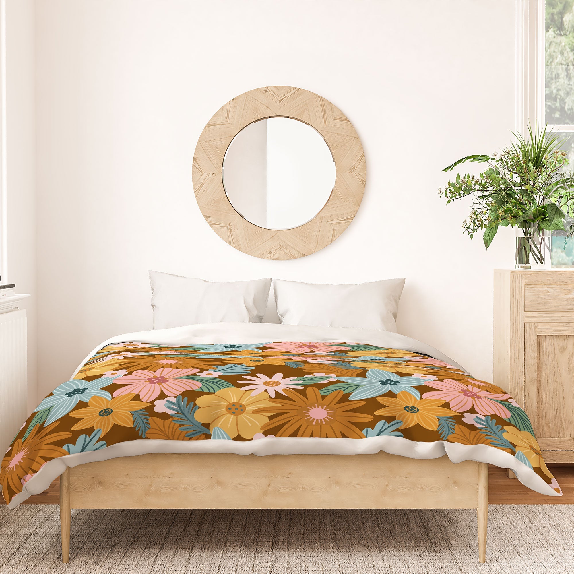 Design by Spark Blooming Harmony Duvet Cover