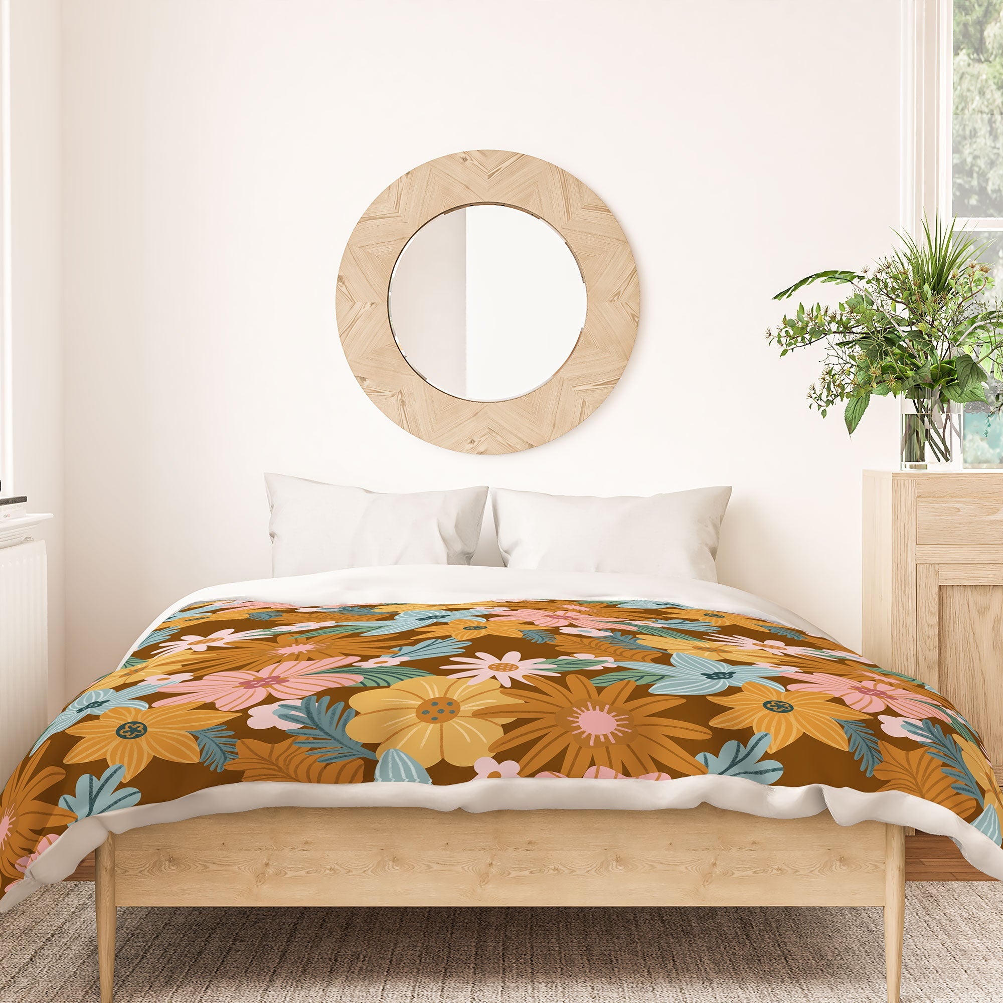 Design by Spark Blooming Harmony Duvet Cover