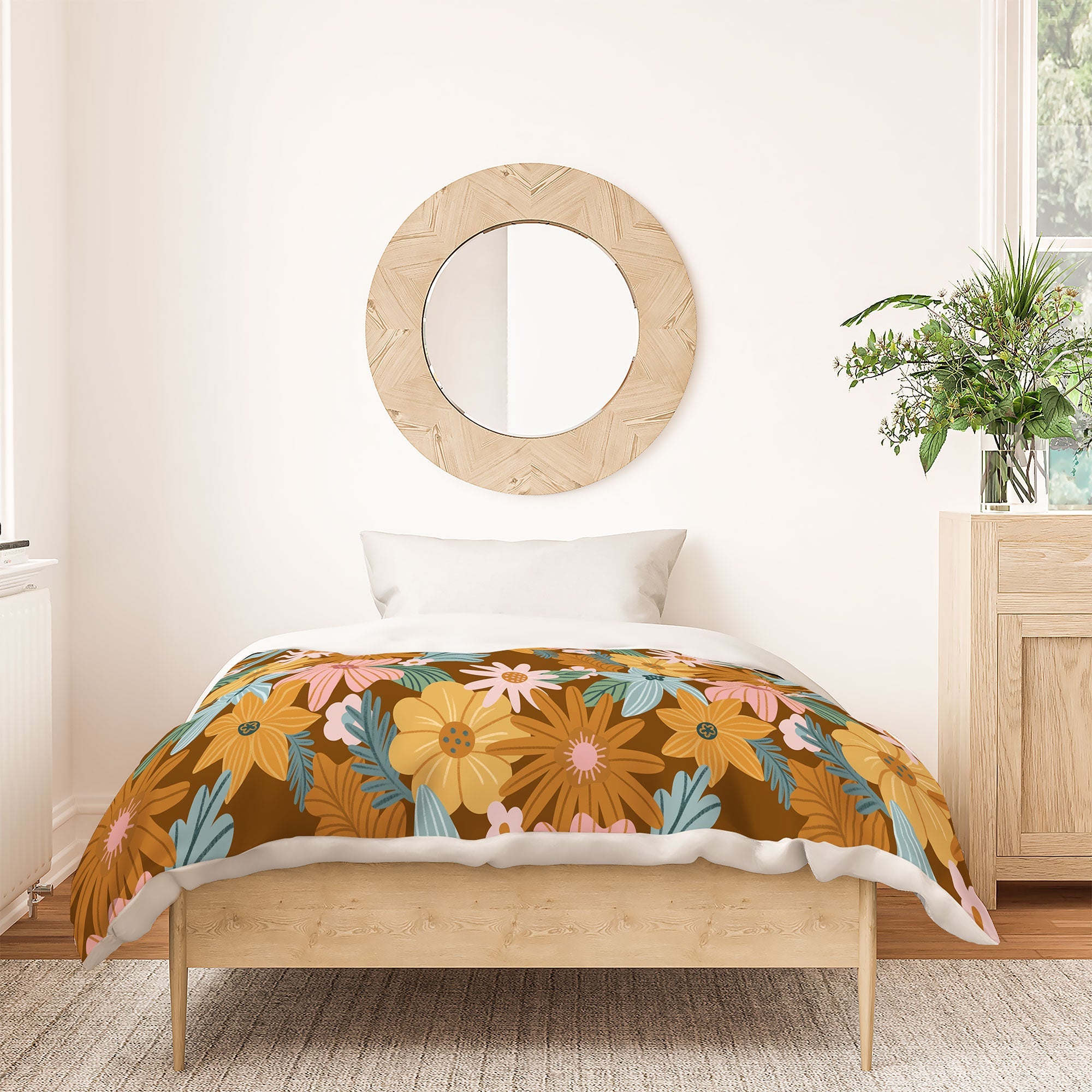 Design by Spark Blooming Harmony Duvet Cover