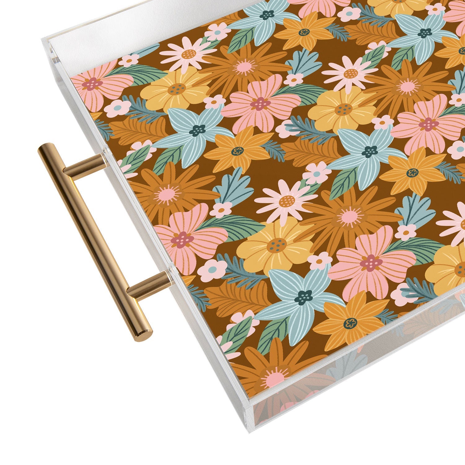 Design by Spark Blooming Harmony Acrylic Tray