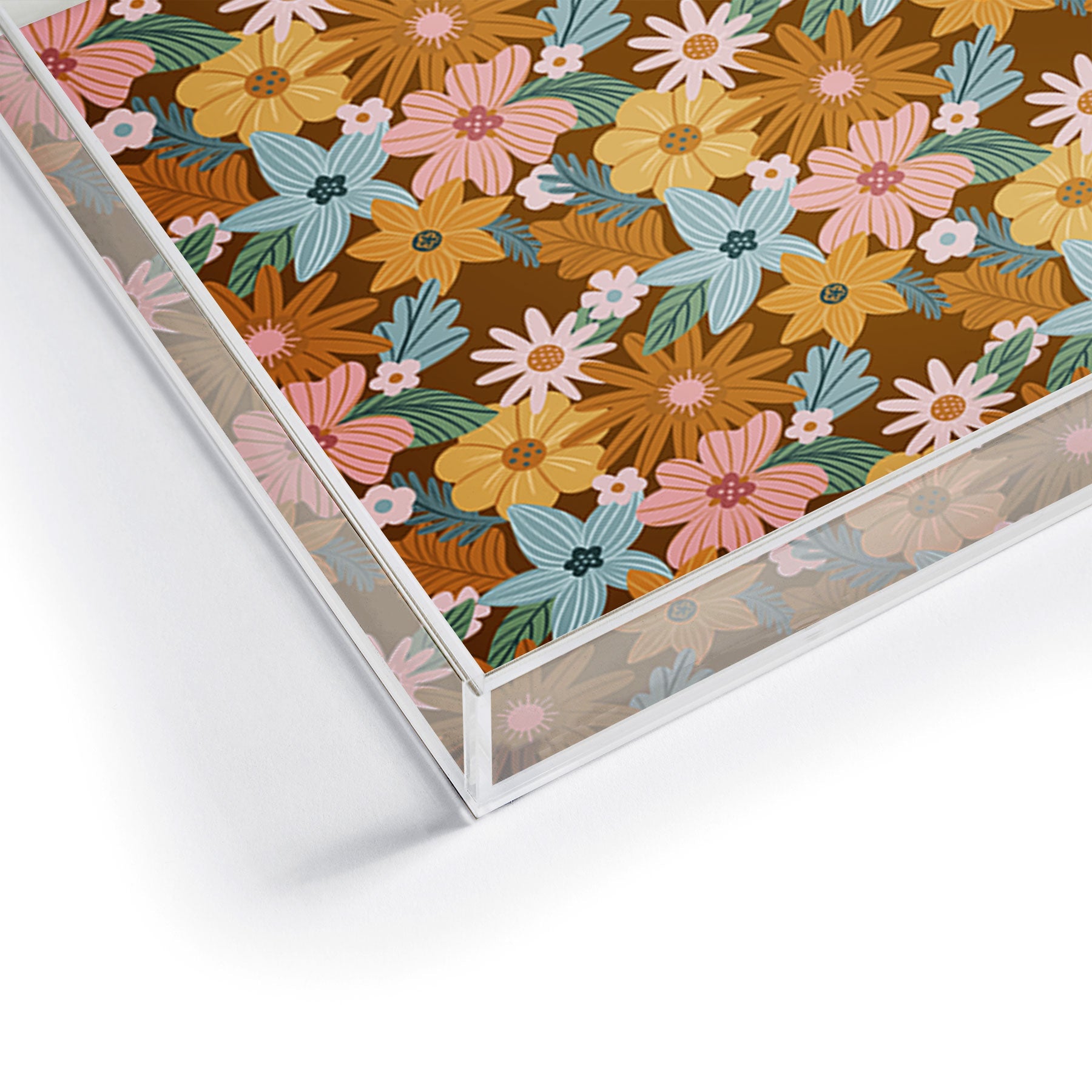 Design by Spark Blooming Harmony Acrylic Tray