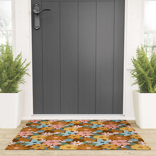 Design by Spark Blooming Harmony Welcome Mat