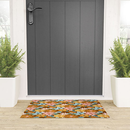 Design by Spark Blooming Harmony Welcome Mat