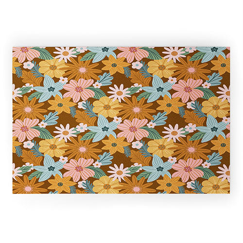 Design by Spark Blooming Harmony Welcome Mat