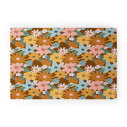 Design by Spark Blooming Harmony Welcome Mat