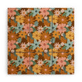 Design by Spark Blooming Harmony Wood Wall Mural