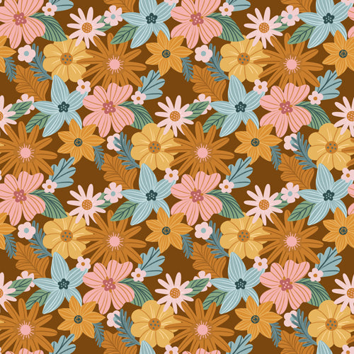 Design by Spark Blooming Harmony Shower Curtain