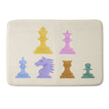 Design by Spark Chess Memory Foam Bath Mat