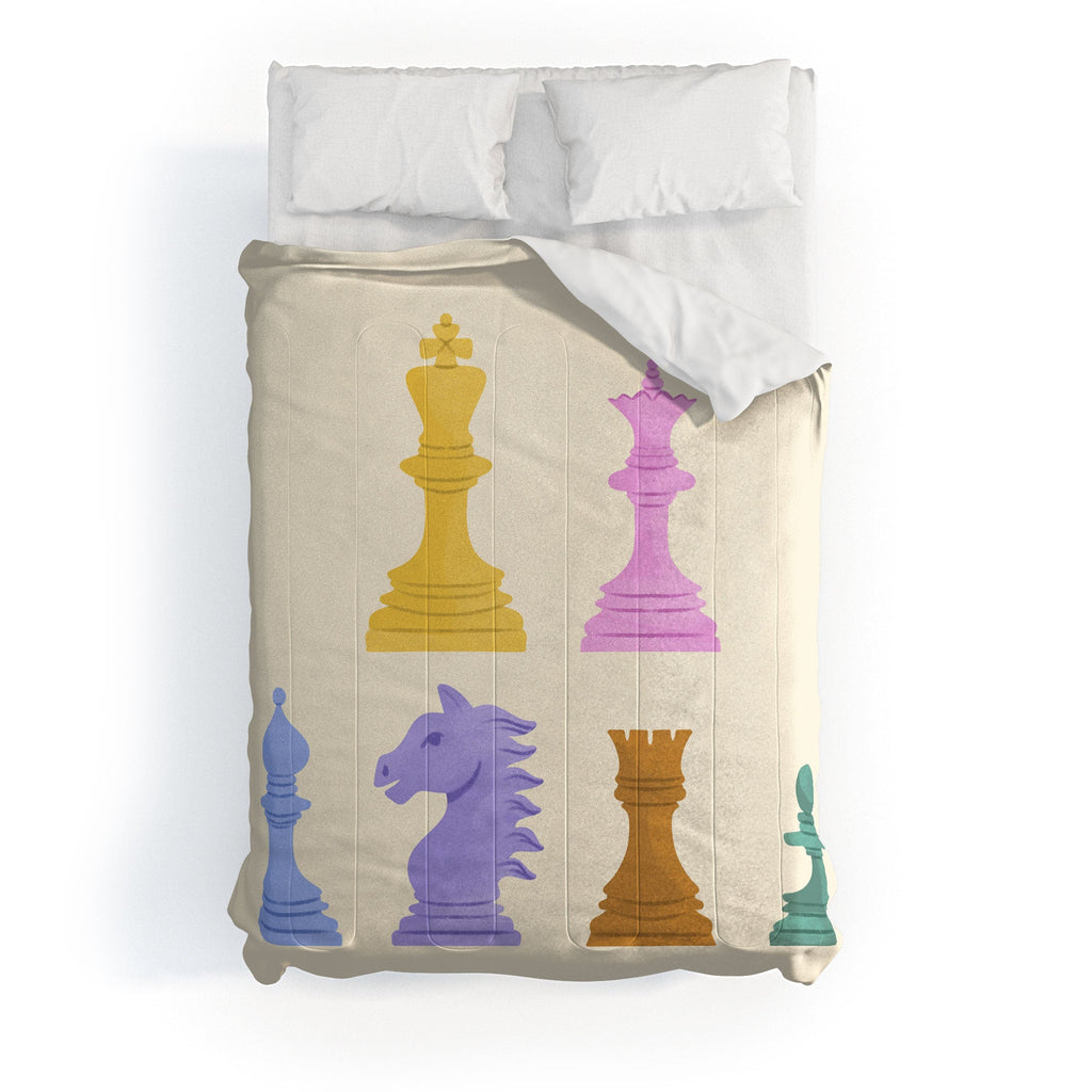 Design by Spark Chess Comforter