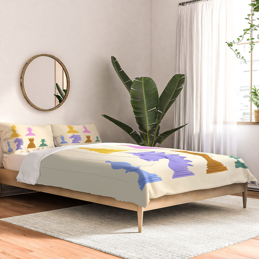 Design by Spark Chess Comforter