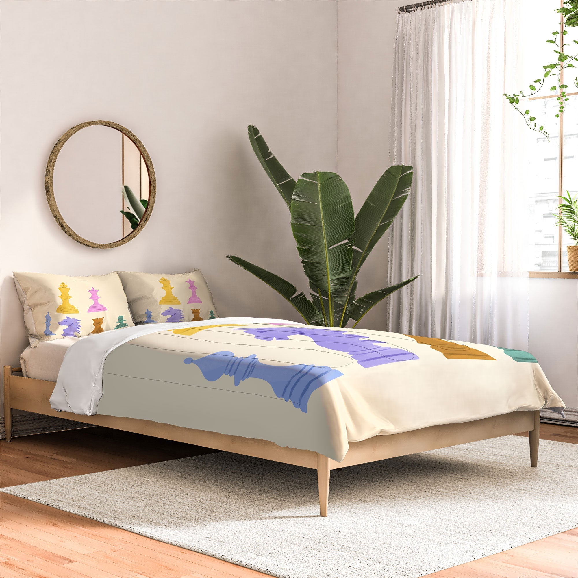 Design by Spark Chess Comforter