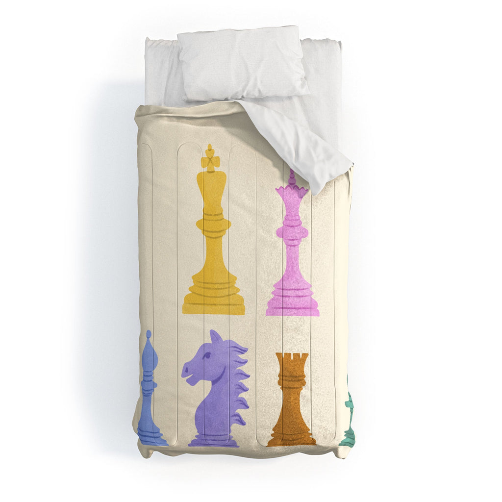 Design by Spark Chess Comforter