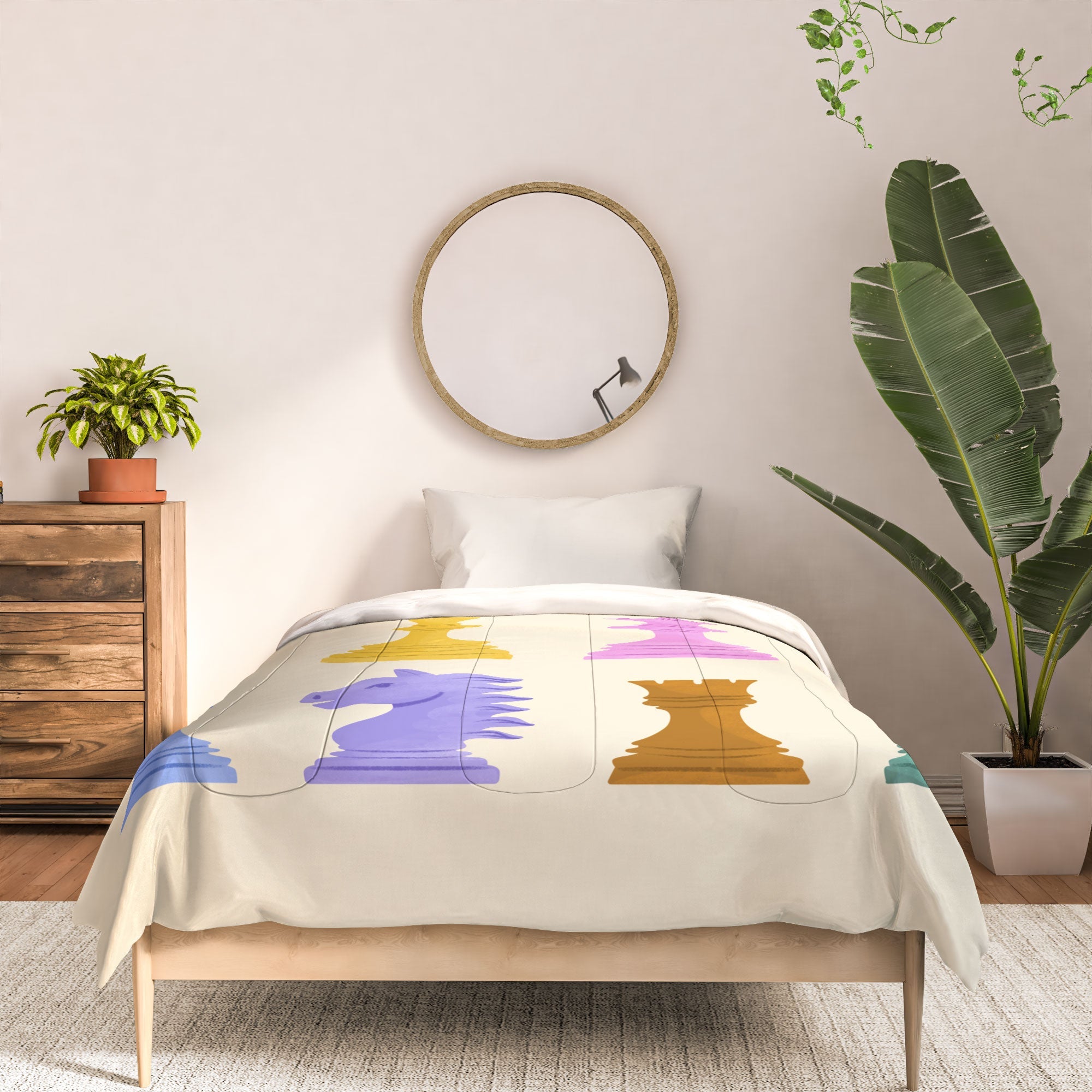 Design by Spark Chess Comforter