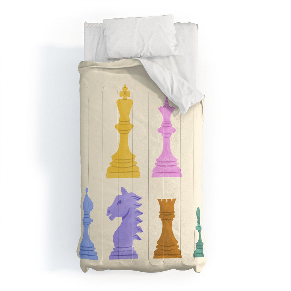Design by Spark Chess Comforter