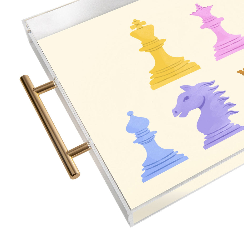 Design by Spark Chess Acrylic Tray