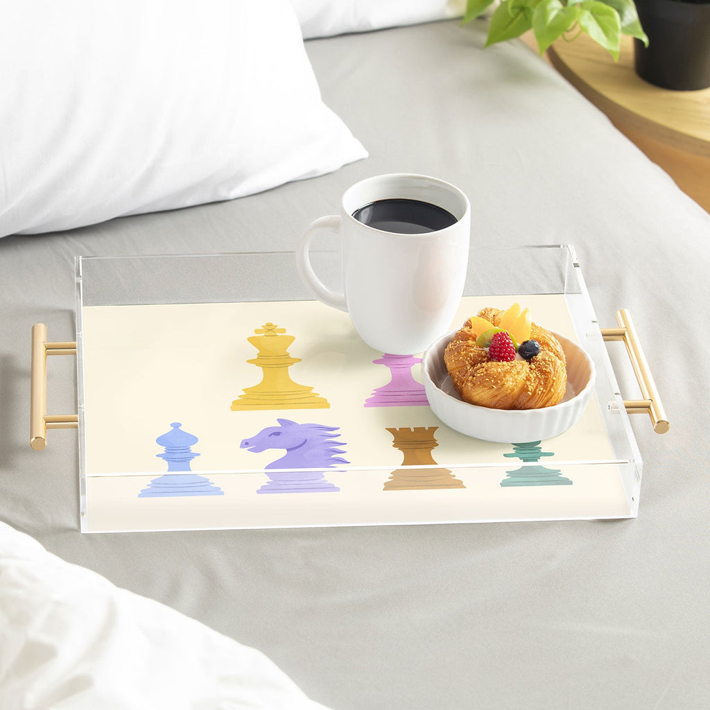 Design by Spark Chess Acrylic Tray