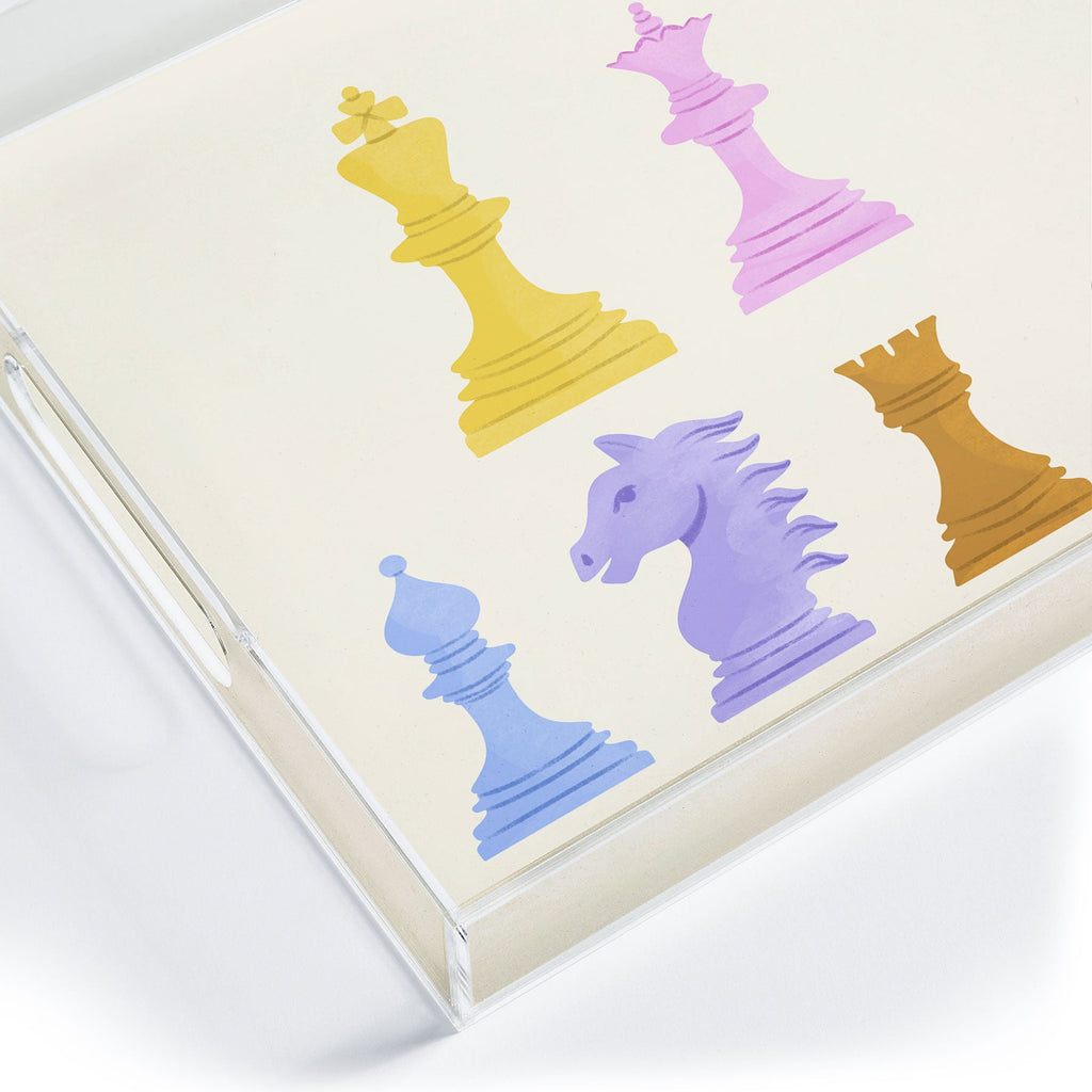 Design by Spark Chess Acrylic Tray